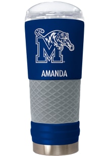 Memphis Tigers Personalized 24 oz Team Color Stainless Steel Tumbler - Blue