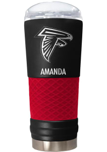 Atlanta Falcons Personalized 24 oz Team Color Stainless Steel Tumbler - Black