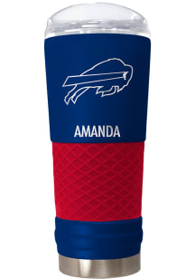 Buffalo Bills Personalized 24 oz Team Color Stainless Steel Tumbler - White
