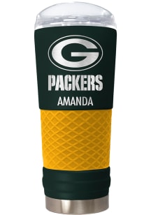 Green Bay Packers Personalized 24 oz Team Color Stainless Steel Tumbler - Green