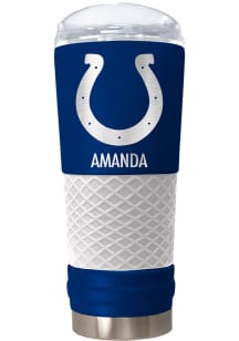 Indianapolis Colts Personalized 24 oz Team Color Stainless Steel Tumbler - Blue