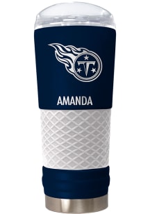 Tennessee Titans Personalized 24 oz Team Color Stainless Steel Tumbler - Navy Blue