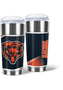 Chicago Bears Personalized 24 oz Eagle Stainless Steel Tumbler - Blue