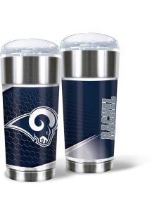 Los Angeles Rams Personalized 24 oz Eagle Stainless Steel Tumbler - Blue