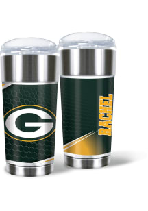 Green Bay Packers Personalized 24 oz Eagle Stainless Steel Tumbler - Green