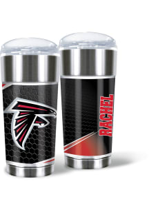 Atlanta Falcons Personalized 24 oz Eagle Stainless Steel Tumbler - Black