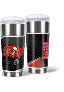 Tampa Bay Buccaneers Personalized 24 oz Eagle Stainless Steel Tumbler - Black