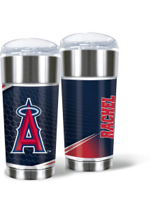 Los Angeles Angels Personalized 24 oz Eagle Stainless Steel Tumbler - Red