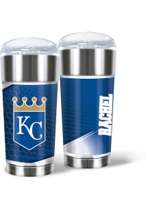 Kansas City Royals Personalized 24 oz Eagle Stainless Steel Tumbler - Blue