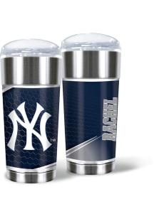 New York Yankees Personalized 24 oz Eagle Stainless Steel Tumbler - Blue