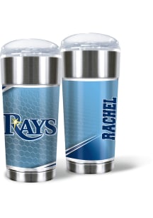 Tampa Bay Rays Personalized 24 oz Eagle Stainless Steel Tumbler - Navy Blue