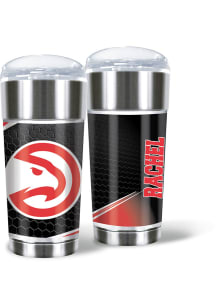 Atlanta Hawks Personalized 24 oz Eagle Stainless Steel Tumbler - Red