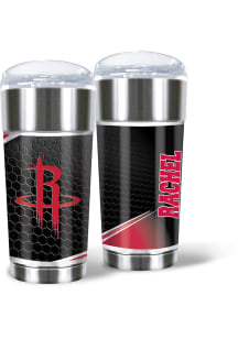 Houston Rockets Personalized 24 oz Eagle Stainless Steel Tumbler - Red