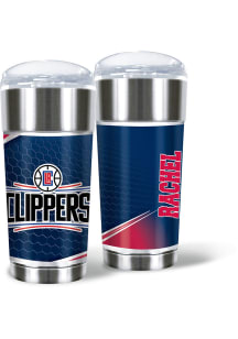 Los Angeles Clippers Personalized 24 oz Eagle Stainless Steel Tumbler - Red