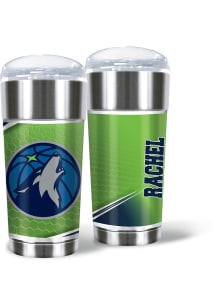 Minnesota Timberwolves Personalized 24 oz Eagle Stainless Steel Tumbler - Navy Blue