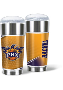 Phoenix Suns Personalized 24 oz Eagle Stainless Steel Tumbler - Purple