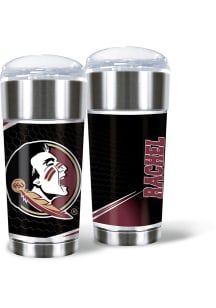 Florida State Seminoles Personalized 24 oz Eagle Stainless Steel Tumbler - Red