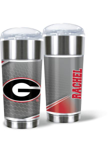 Georgia Bulldogs Personalized 24 oz Eagle Stainless Steel Tumbler - Red