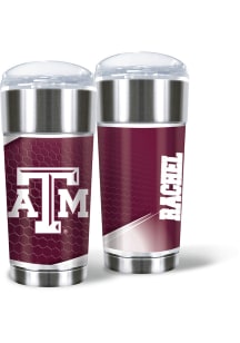 Texas A&amp;M Aggies Personalized 24 oz Eagle Stainless Steel Tumbler - Maroon