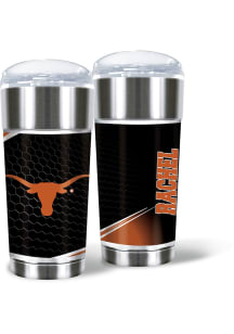 Texas Longhorns Personalized 24 oz Eagle Stainless Steel Tumbler - Burnt Orange