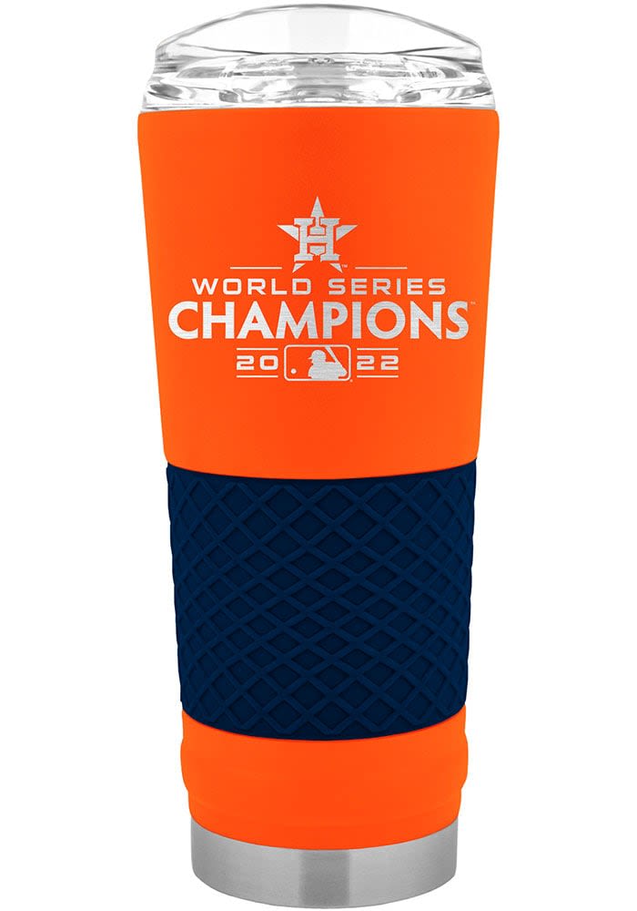 Houston Astros Tumbler-world Series Champions 2022 orange and 