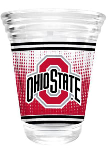 Ohio State Buckeyes 2oz Round Shot Shot Glass