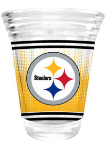 Pittsburgh Steelers 2oz Round Shot Shot Glass