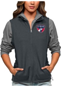 Antigua FC Dallas Womens Charcoal Course Vest