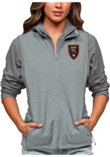 Antigua Real Salt Lake Womens Grey Course Vest