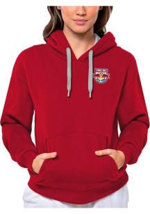 Antigua New York Red Bulls Womens Red Victory Hooded Sweatshirt