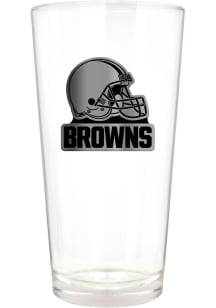 Cleveland Browns 16oz Stealth Logo Pint Glass