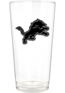 Detroit Lions 16oz Stealth Logo Pint Glass