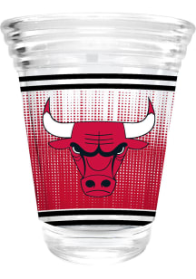 Chicago Bulls 2oz Round Shot Glass