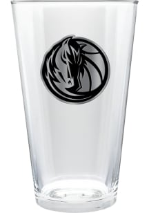 Dallas Mavericks 16oz Stealth Metal Emblem Pint Glass