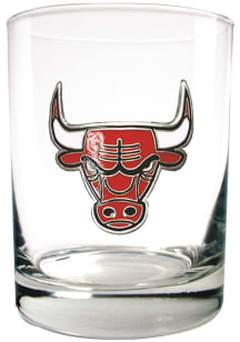 Chicago Bulls 14oz Team Logo Rock Glass