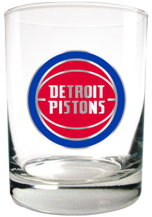 Detroit Pistons 14oz Team Logo Rock Glass
