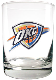 Oklahoma City Thunder 14oz Team Logo Rock Glass