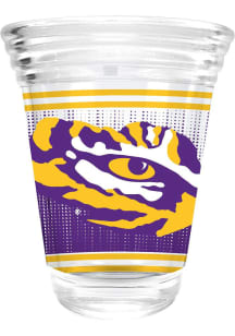 LSU Tigers 2oz Round Shot Glass