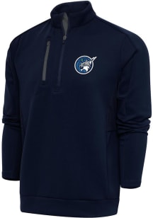 Antigua Minnesota Lynx Mens Navy Blue Generation Long Sleeve 1/4 Zip Pullover