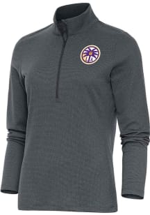 Antigua LA Sparks Womens Charcoal Epic 1/4 Zip Pullover