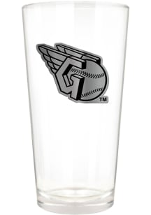 Cleveland Guardians 16oz Stealth Emblem Pint Glass
