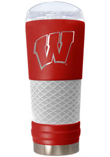 Wisconsin Badgers 24oz Draft Stainless Steel Tumbler - Red