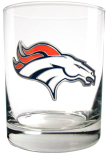 Denver Broncos 14oz Emblem Rock Glass