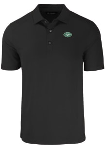Cutter and Buck New York Jets Black Forge Big and Tall Polo
