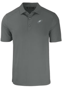 Cutter and Buck Philadelphia Eagles Grey Forge Big and Tall Polo