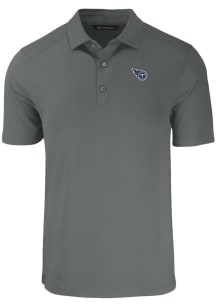 Cutter and Buck Tennessee Titans Grey Forge Big and Tall Polo