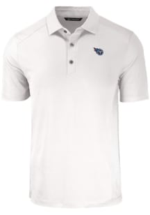 Cutter and Buck Tennessee Titans White Forge Big and Tall Polo