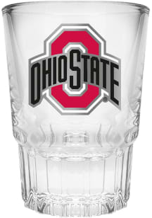 Ohio State Buckeyes 2oz Metal Emblem Shot Glass