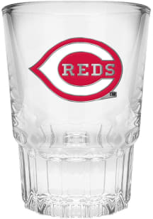 Cincinnati Reds 2oz Metal Emblem Shot Glass