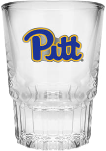 Pitt Panthers 2oz Metal Emblem Shot Glass